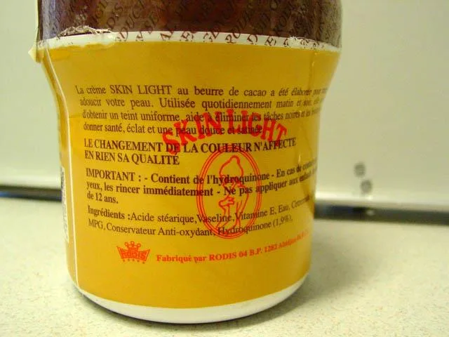 Skin lightening product
