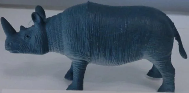 Set of plastic animals