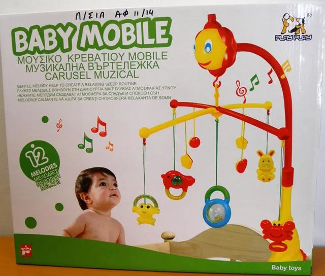 Musical crib toy