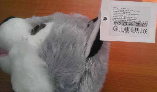 Plush dog