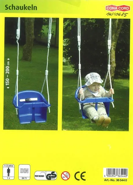 Plastic swing