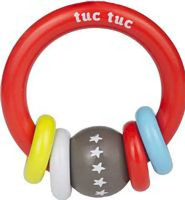 Wooden rattle