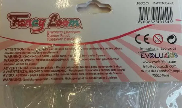 Charms for loom bands