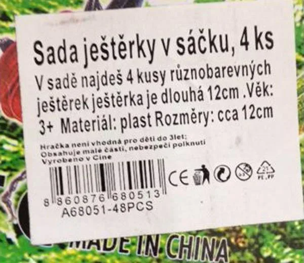 Plastic toys