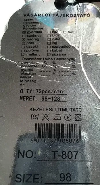 Children’s trousers