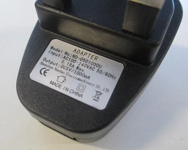 Mobile phone with charger