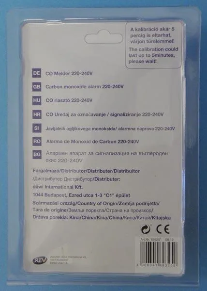 Carbon monoxide detector