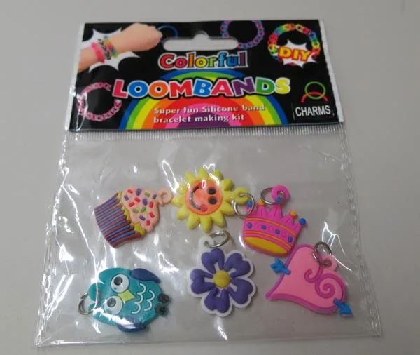 Loom-band charms