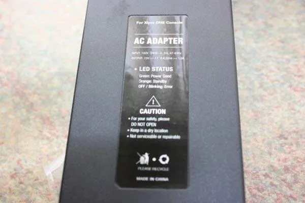Mains adaptor