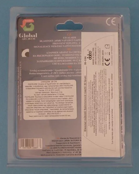 Carbon monoxide detector