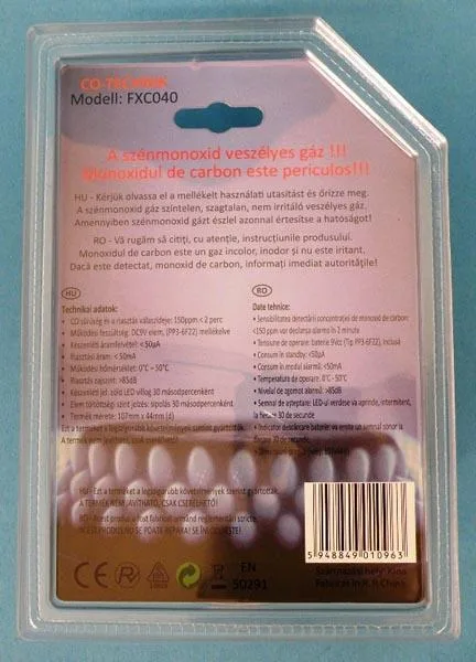 Carbon monoxide detector