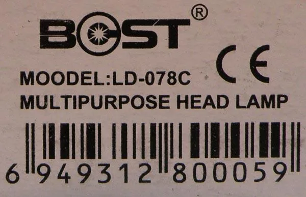 Rechargeable headlight