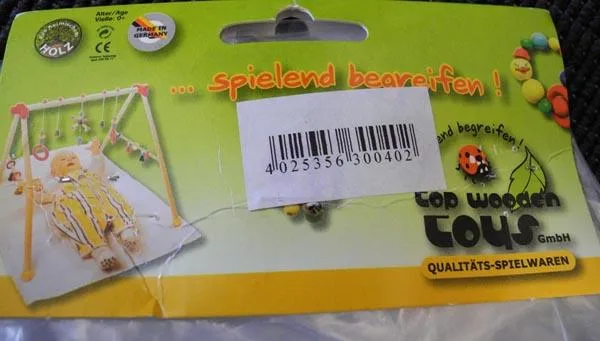 Babies' exercise toy