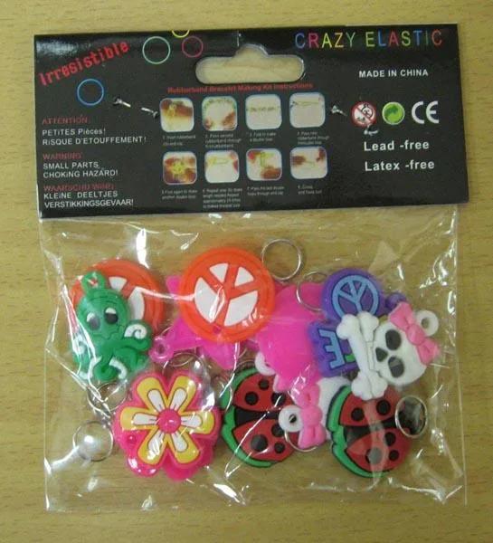 Loom band charms