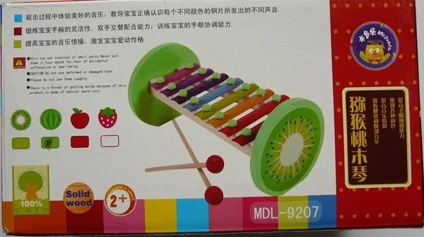Wooden toy xylophone