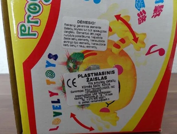 Luminous plastic toy