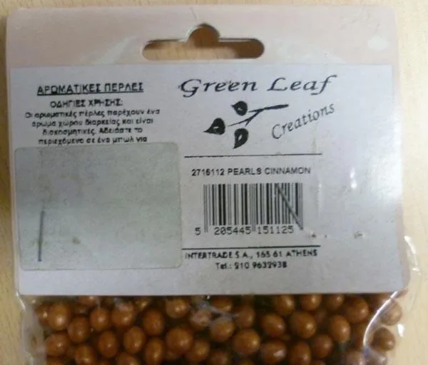 Aromatic pearls