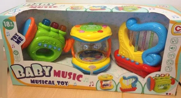 Toy musical set