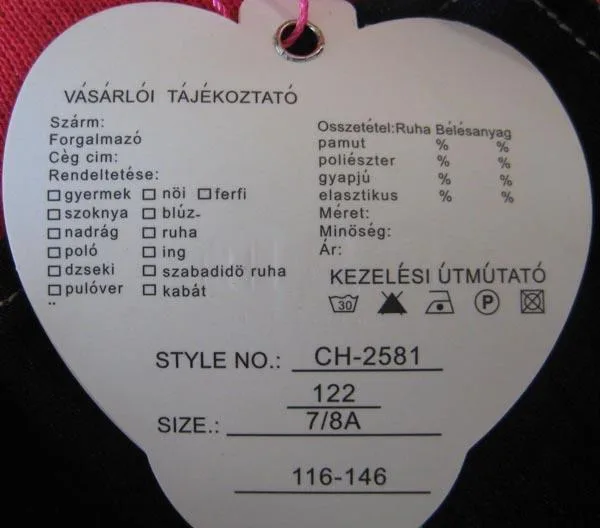 Girls' trousers