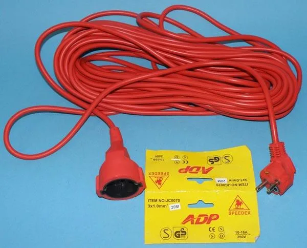 Mains extension lead