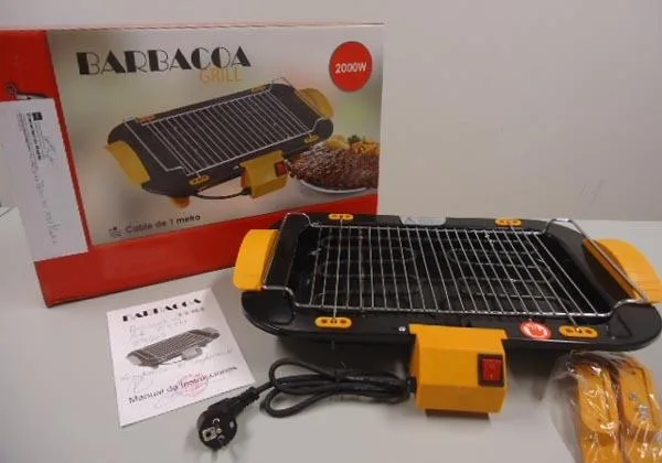 Electric barbecue grill