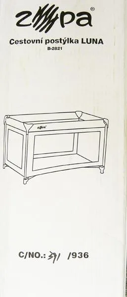 Children's travel cot