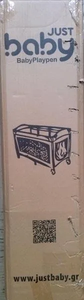 Children’s travel cot