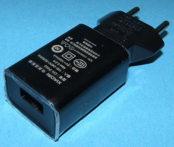 Mobile phone with charger