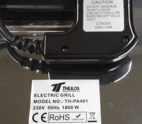 Electric griddle pan