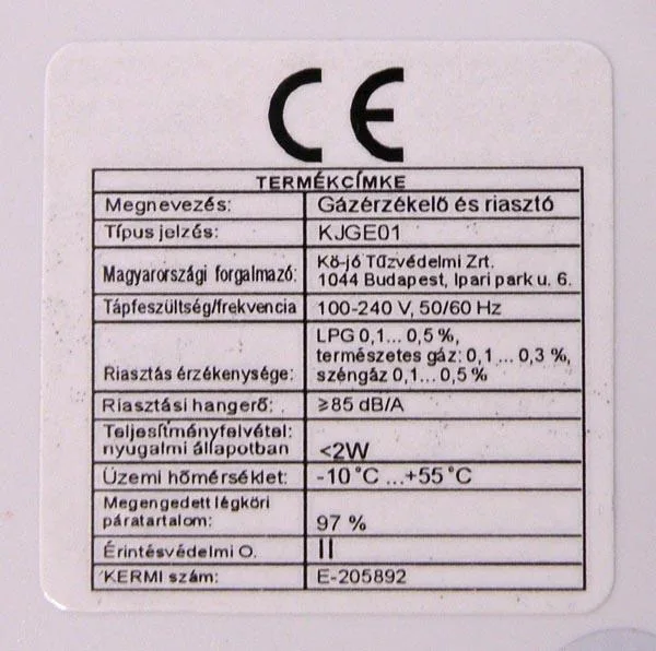 Carbon monoxide detector