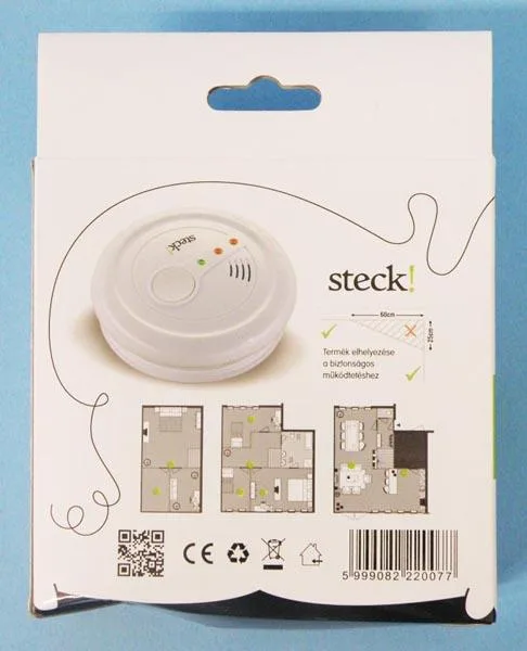 Carbon monoxide and smoke detector