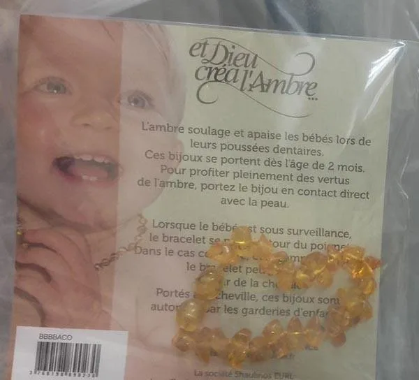 Amber bracelet