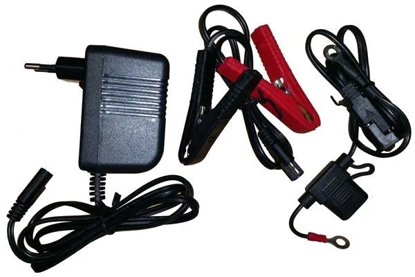 Motorcycle battery charger