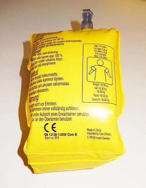 Inflatable armbands