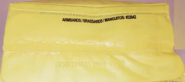Inflatable armbands