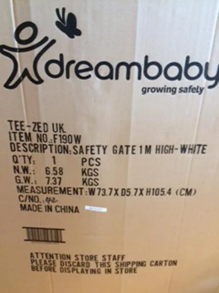 Children's safety gate