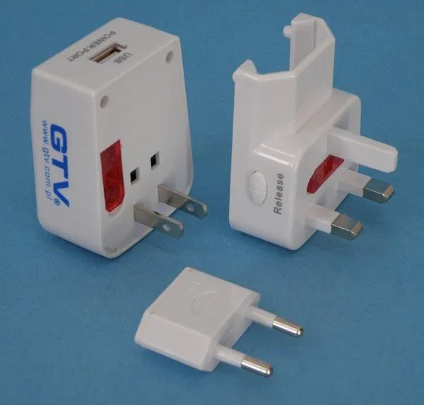 Travel plug adaptor