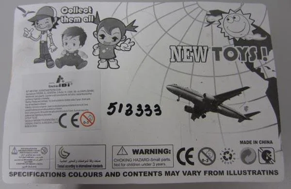 Plastic toys