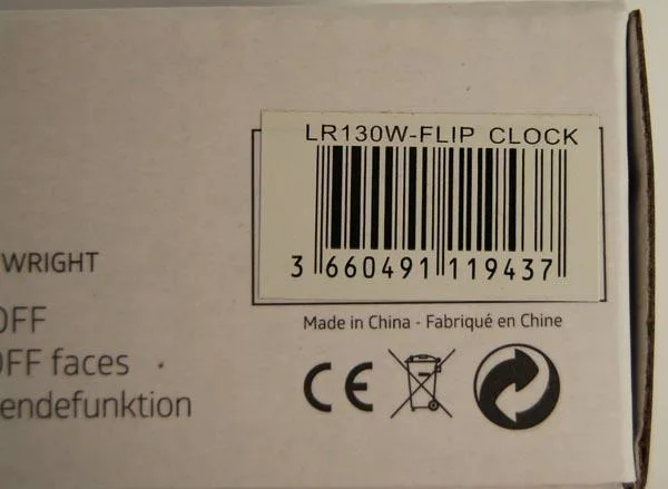 LCD alarm clock