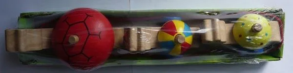 Wooden pull-along toy