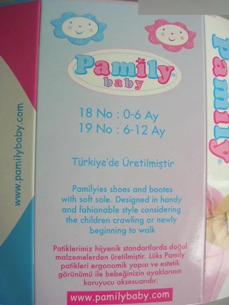 Babies’ shoes