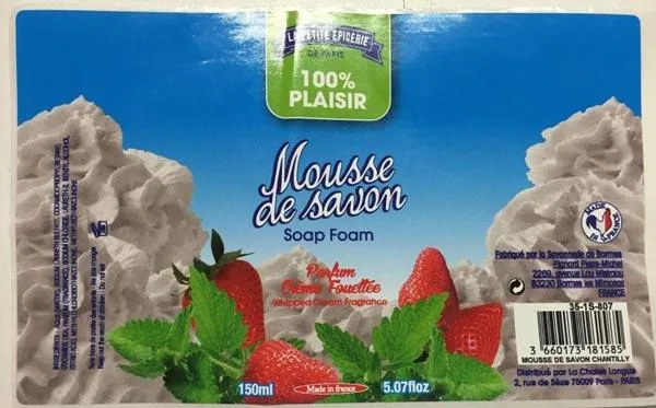 Foaming soap
