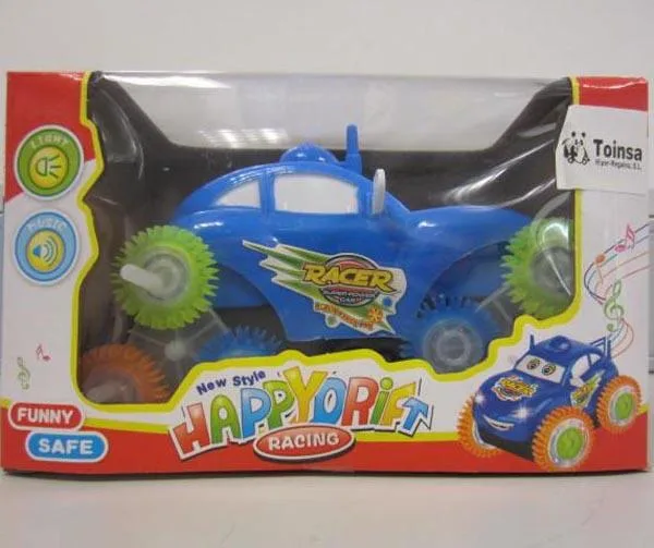 Plastic toy car