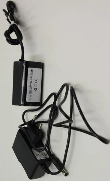 Headlamp with battery charger