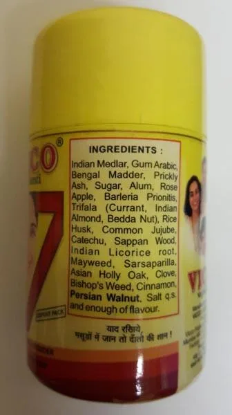 Tooth powder