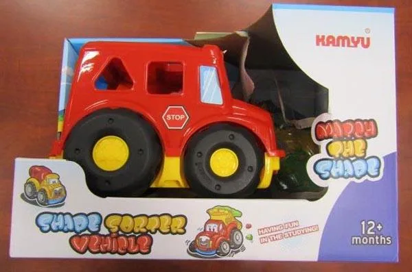 Plastic educational toy