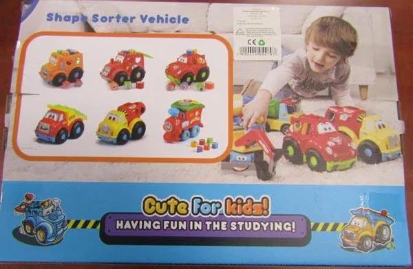 Plastic educational toy