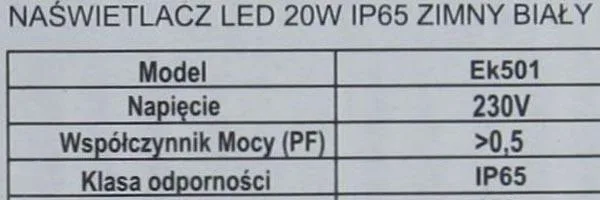 LED floodlight