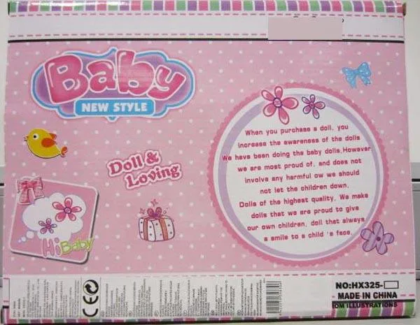 Baby doll with accessories