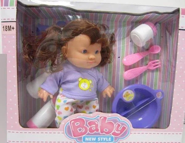 Baby doll with accessories